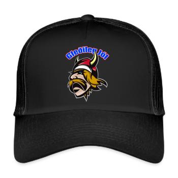 Gleðileg jól- Islande - Casquette trucker  - noir/noir - Devant