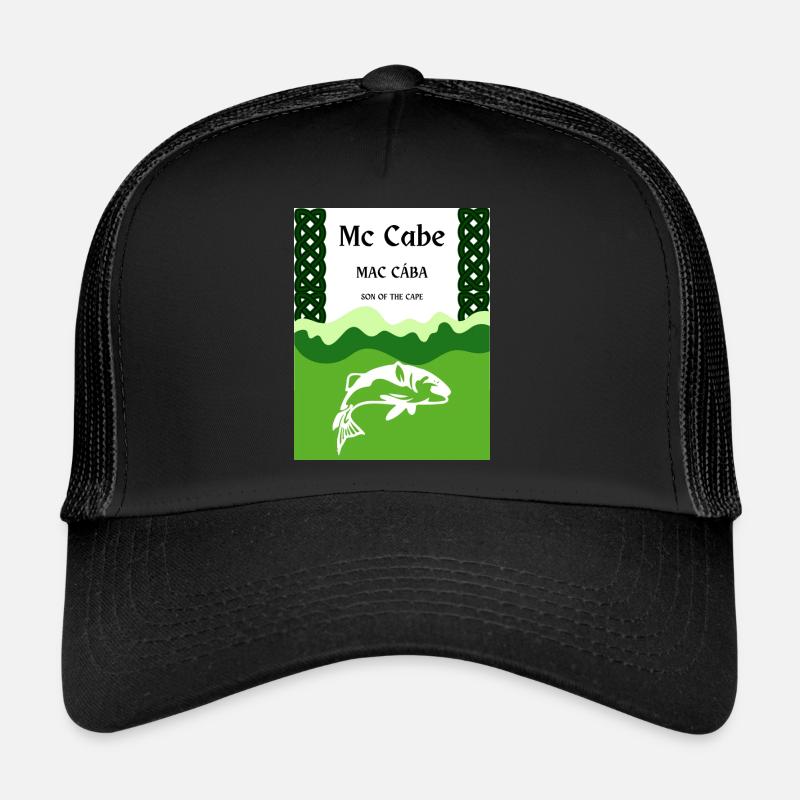 Mc Cabe surname Trucker Cap
