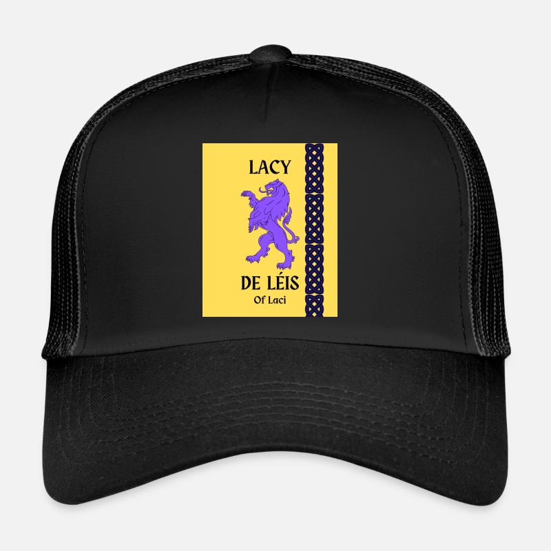 Lacy Surname - Trucker Cap - black/black