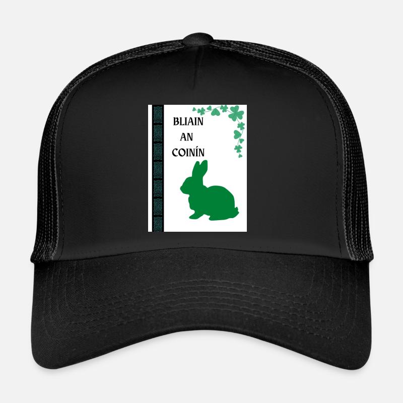 Année du lapin en irlandais Casquette trucker 
