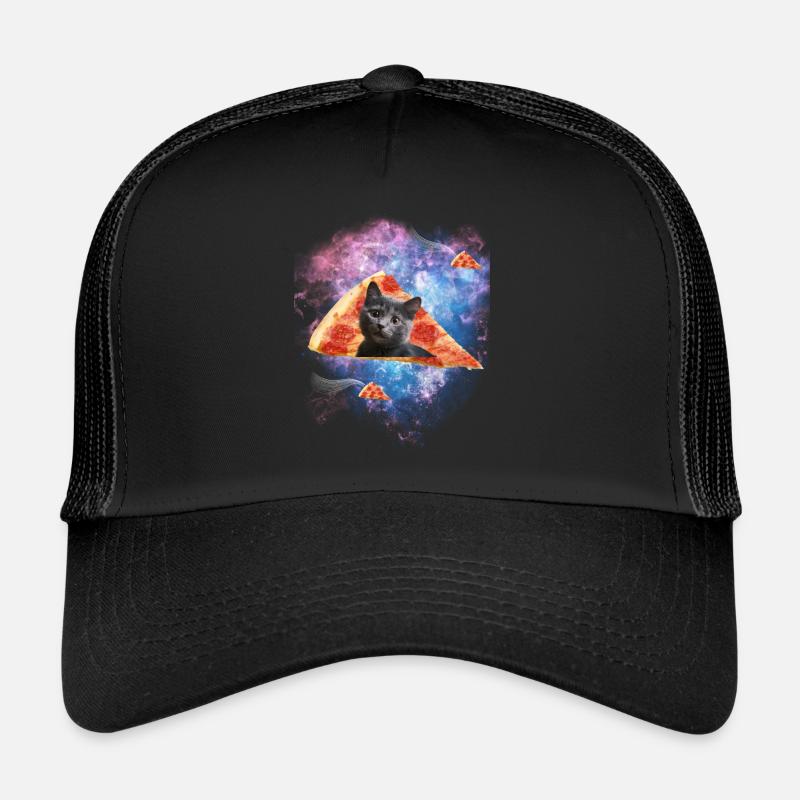 astrocat - Trucker Cap - Schwarz/Schwarz