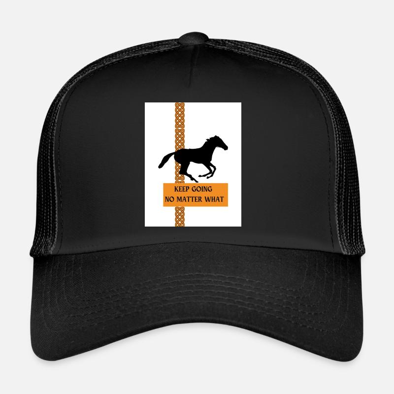 CONTINUEZ QUOI QU’IL ARRIVE Casquette trucker 