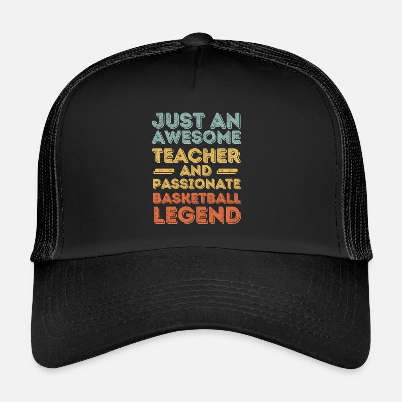 Lehrer Basketball retro Trucker Cap