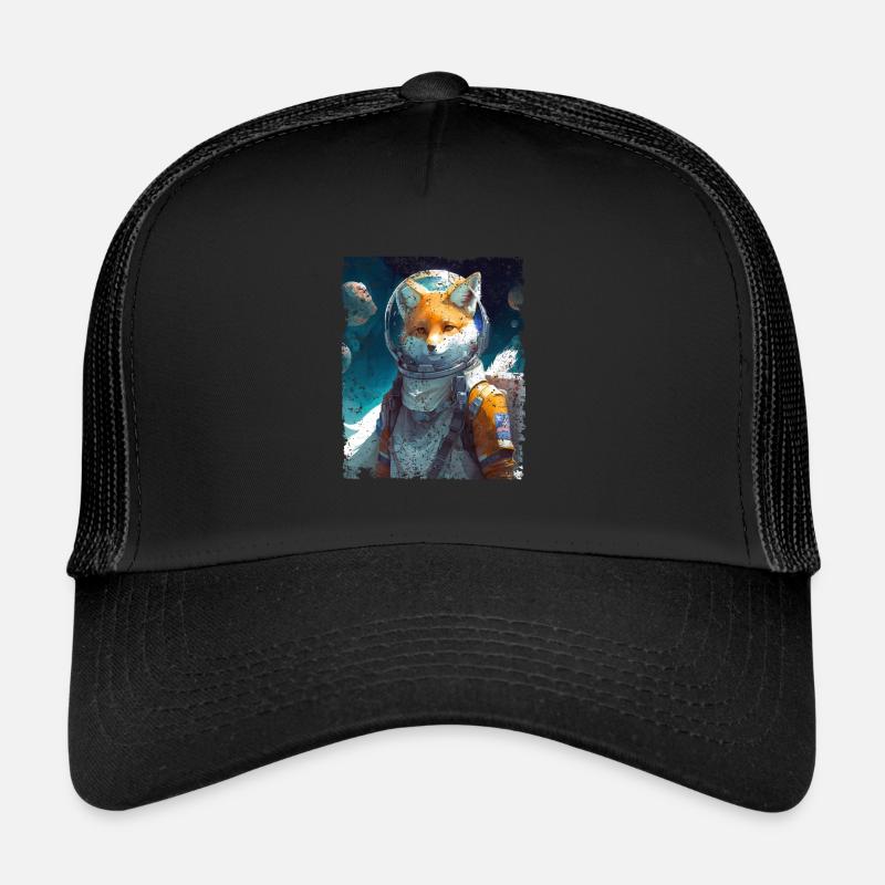 Space Fox Fox Combinaison spatiale Casquette trucker 