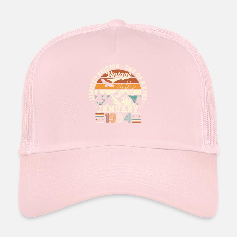 Born 1994 January 29th birthday Gift Man Trucker Cap
