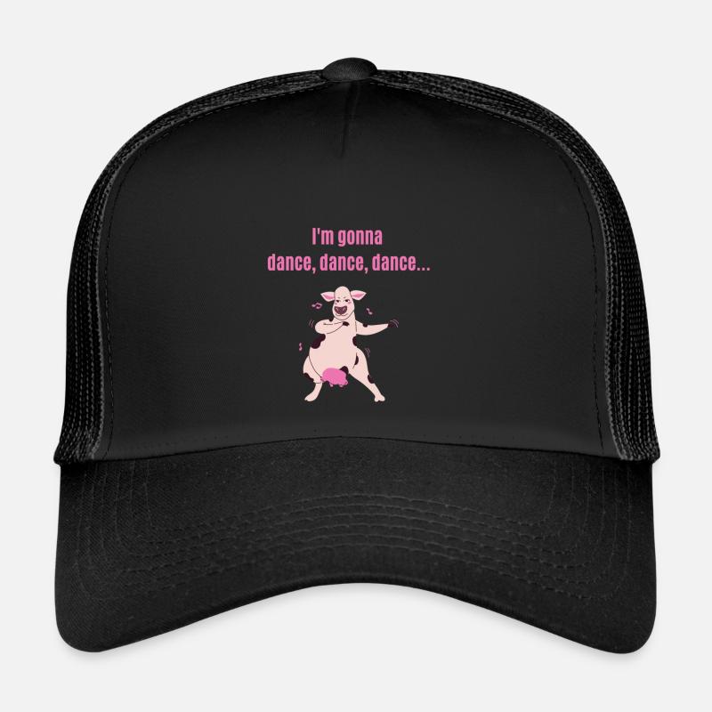 Carnaval -Danse danse danse ... Drôle de vache dansante Casquette trucker 