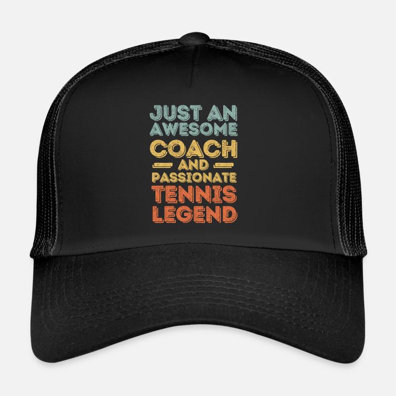 Coach Tennis rétro Casquette trucker 