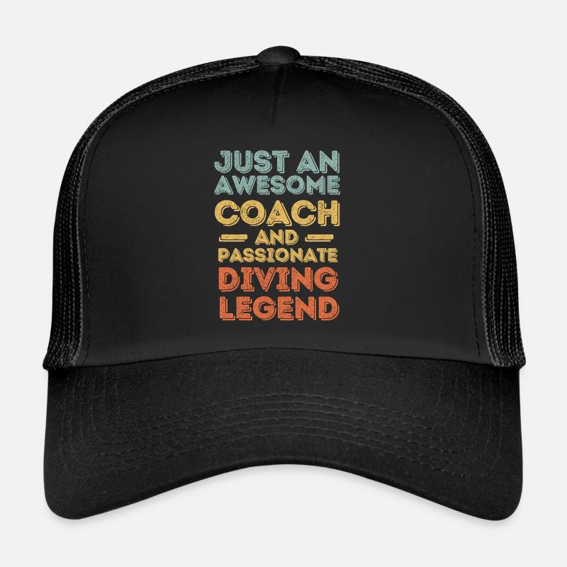 Trainer Diving retro Trucker Cap