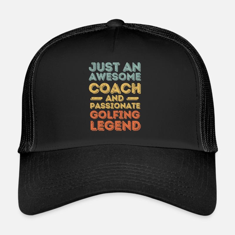 Trainer Golf retro Trucker Cap