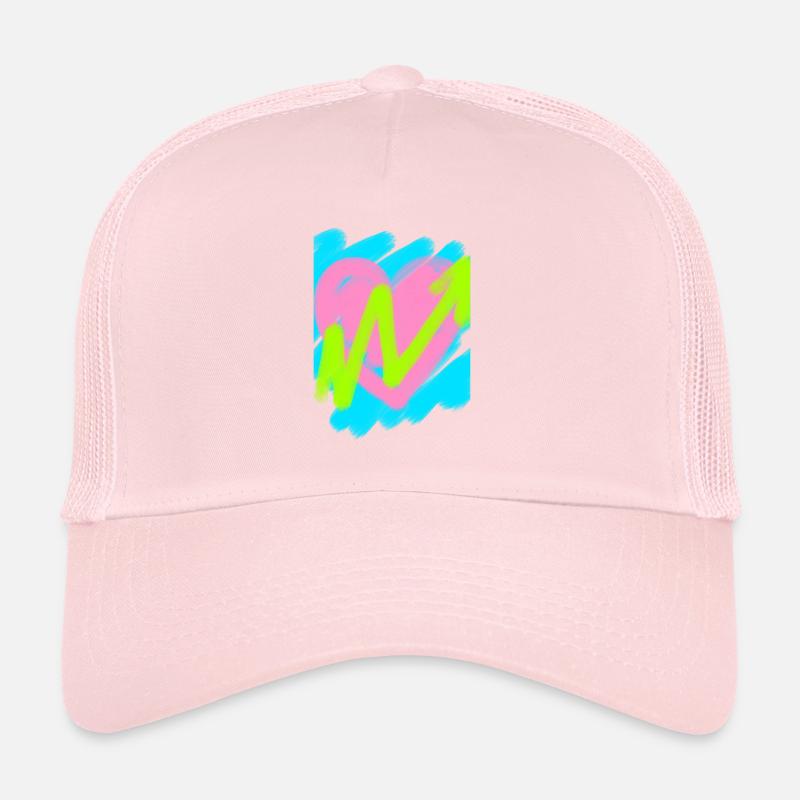Herz mit Marker Trucker Cap