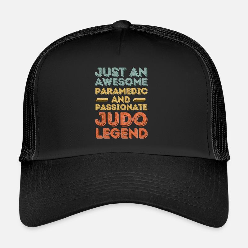 Sanitäter Judo retro Trucker Cap