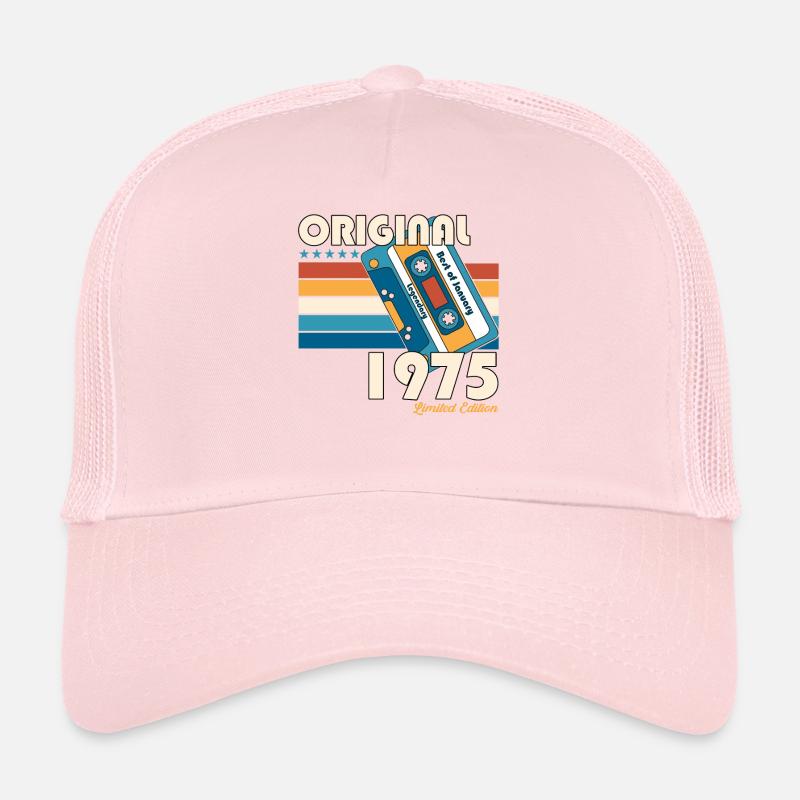 January Born 1975 48th birthday Gift 70s Trucker Cap