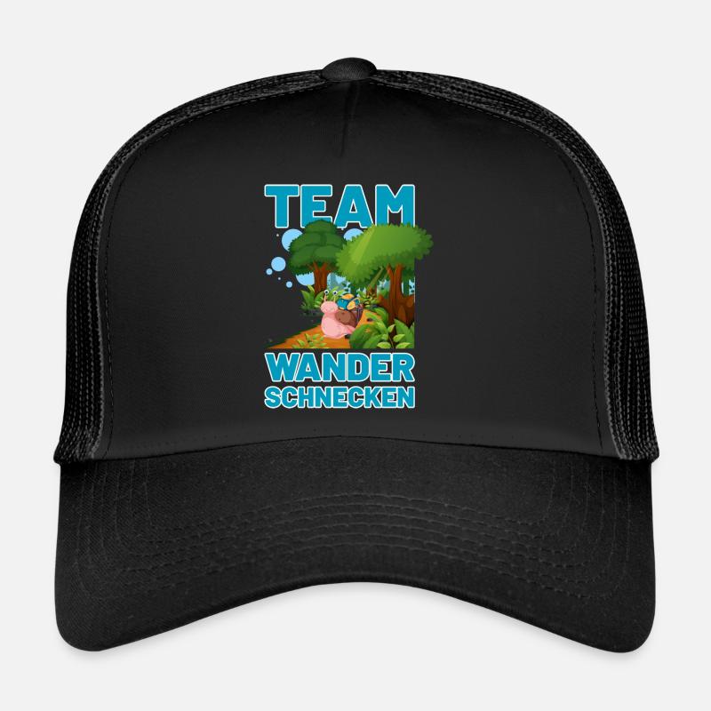 Team Wanderschnecken blau Trucker Cap