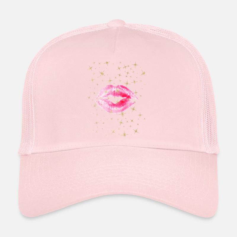 Embrasser la bouche Casquette trucker 