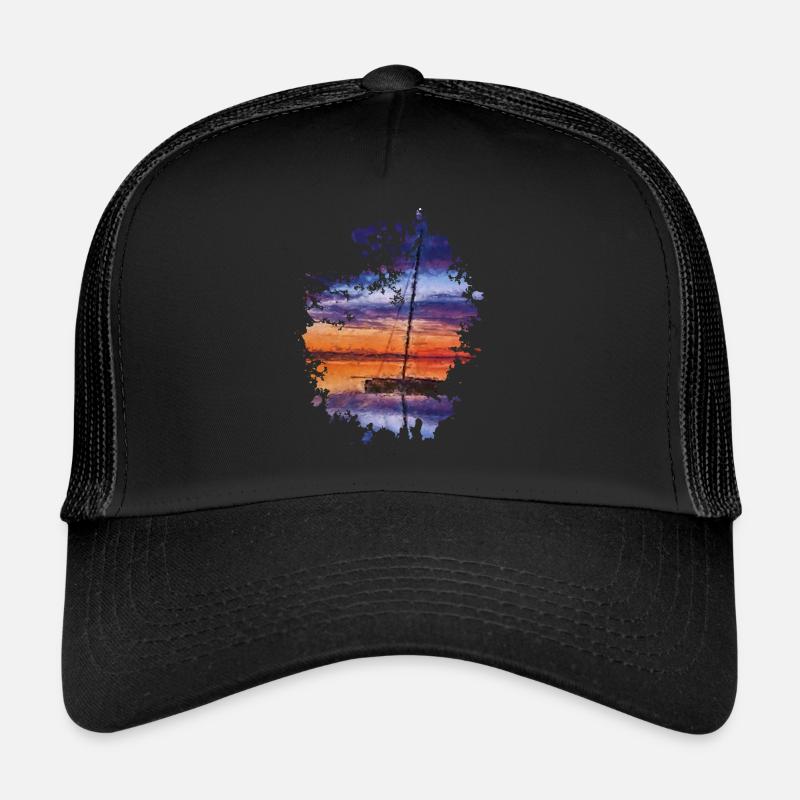 Boot - Trucker Cap - Schwarz/Schwarz