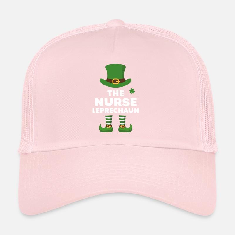 Die Krankenschwester Leprechaun Trucker Cap