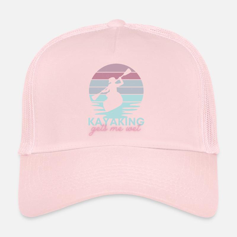 Kayaking gets me wet Trucker Cap
