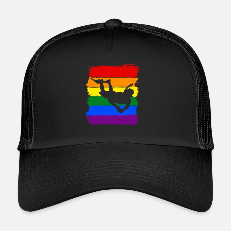 Schnorcheln LGBT Pride Trucker Cap