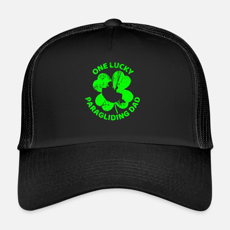 Parapente Trèfle de la Saint-Patrick Casquette trucker 