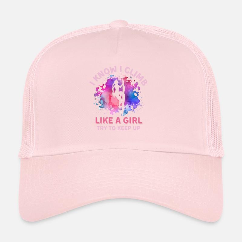 Femmes grimpeuses Casquette trucker 