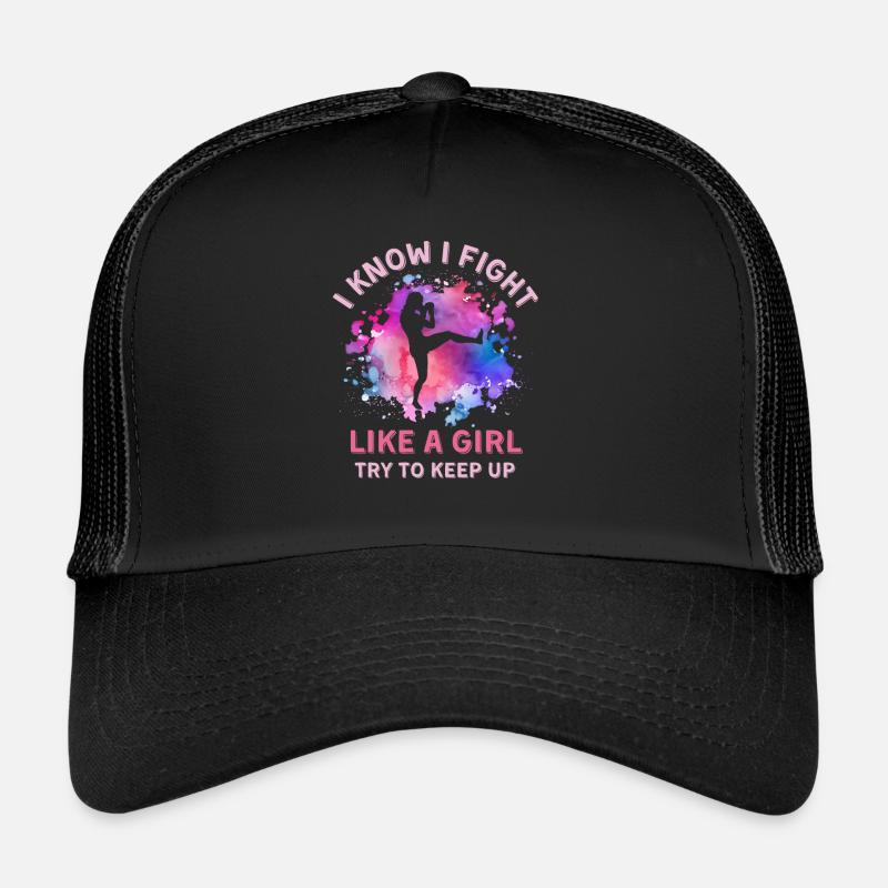 Frauen Kickboxen Mädchen Trucker Cap
