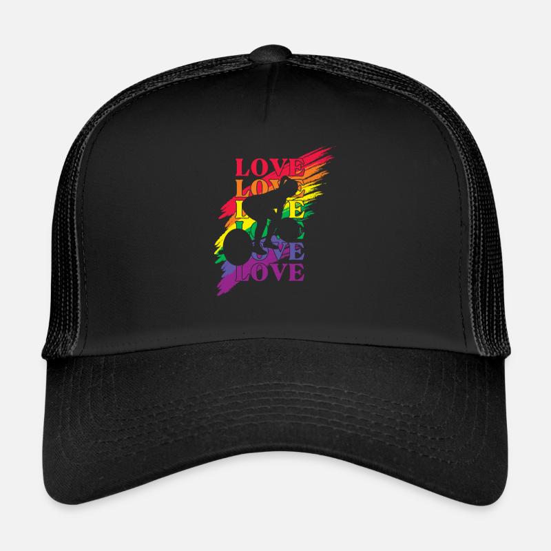 Weightlifting LGBT Pride Trucker Cap