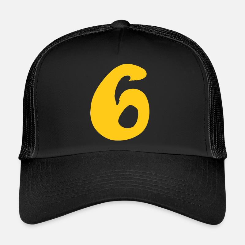 Nummer 6 Handschrift Trucker Cap