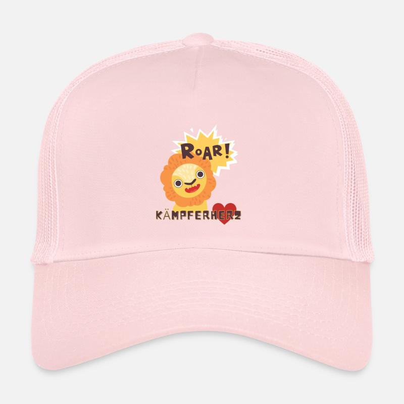 Kämpferherz Löwe Trucker Cap