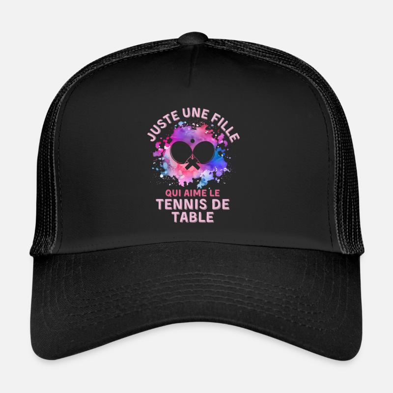 Tischtennis Damen Mädchen Trucker Cap