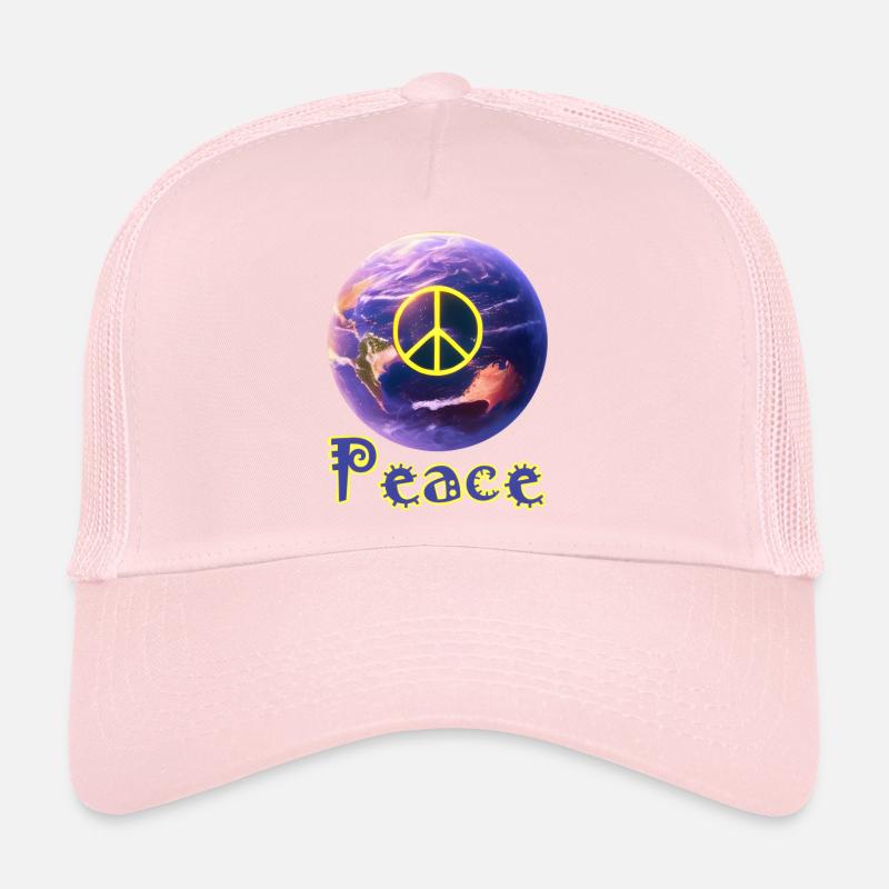La paix dans le monde Casquette trucker 
