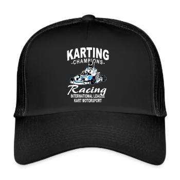 GoKart - Karting - Kart - Go Kart - Trucker Cap - black/black - Front
