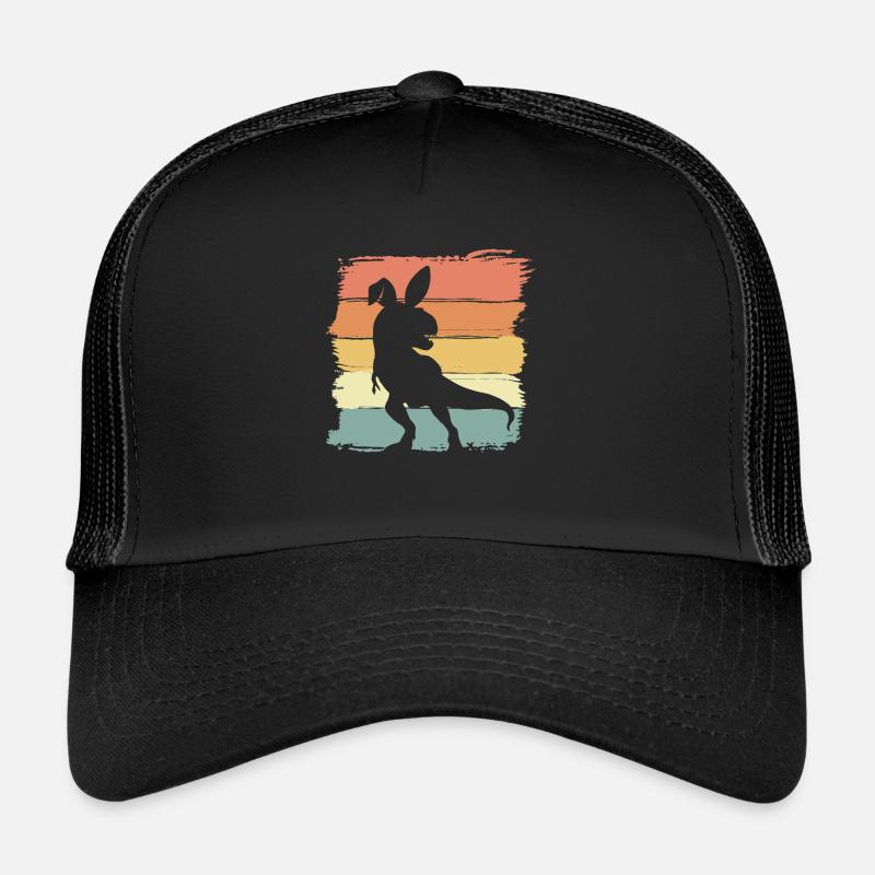 Ostern Dinosaurier retro Trucker Cap