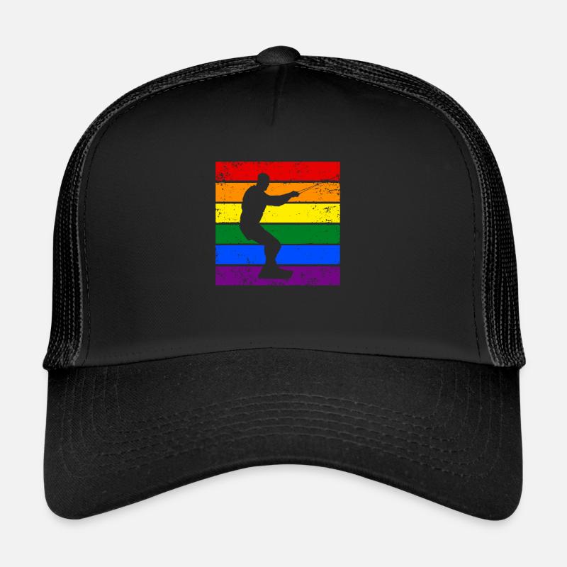 Wakeboard LGBTQ Trucker Cap