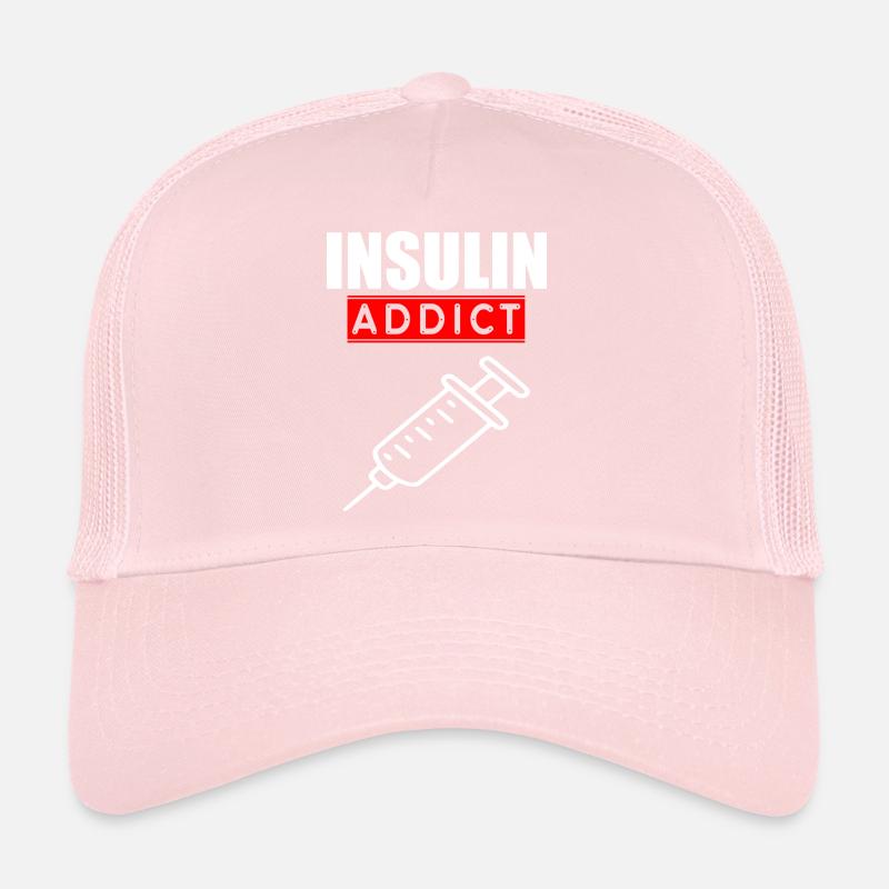 Insulin addict logo Trucker Cap