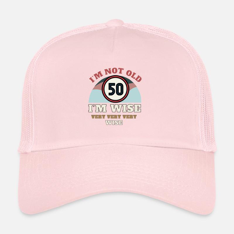 50. Geburtstag Ich bin nicht alt Ich bin weise Trucker Cap
