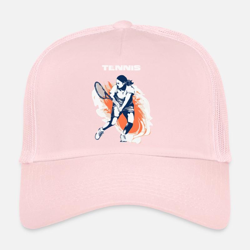 La joueuse de Tennis Casquette trucker 