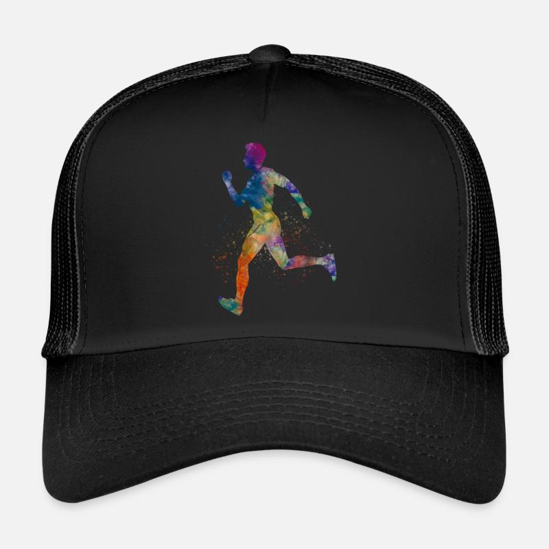 Athlète coureur Casquette trucker 