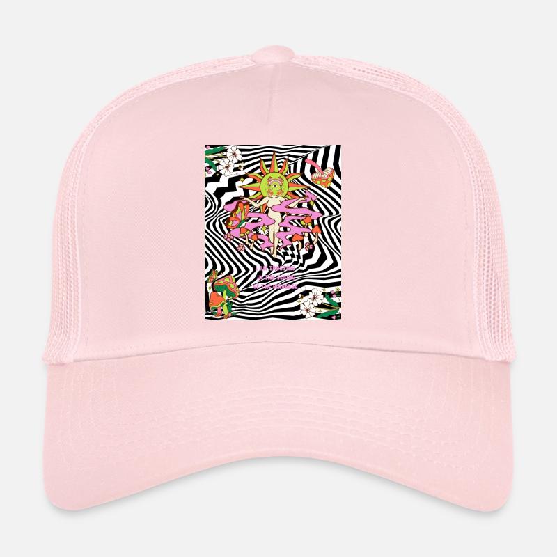 Trip psychédélique Casquette trucker 