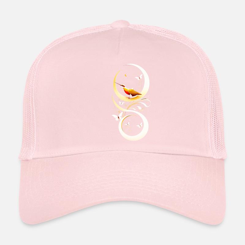 Colibri et papillons Casquette trucker 