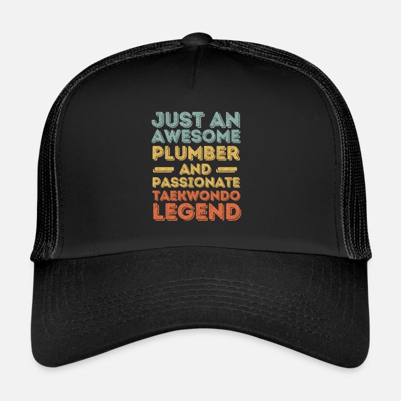 Klempner Taekwondo Legende Retro Trucker Cap