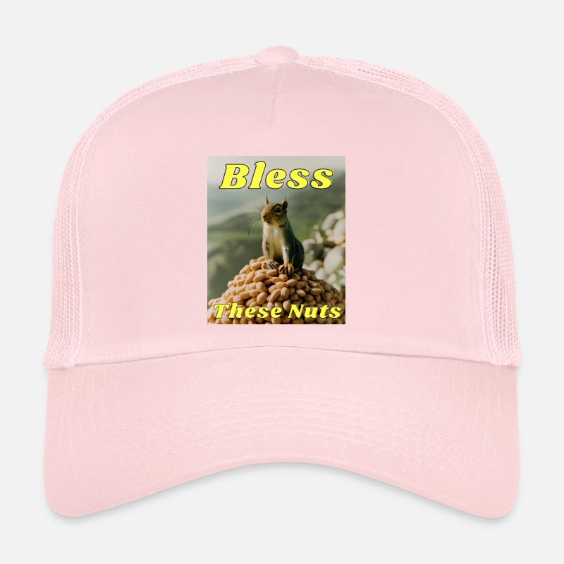 Bless These Nuts Trucker Cap