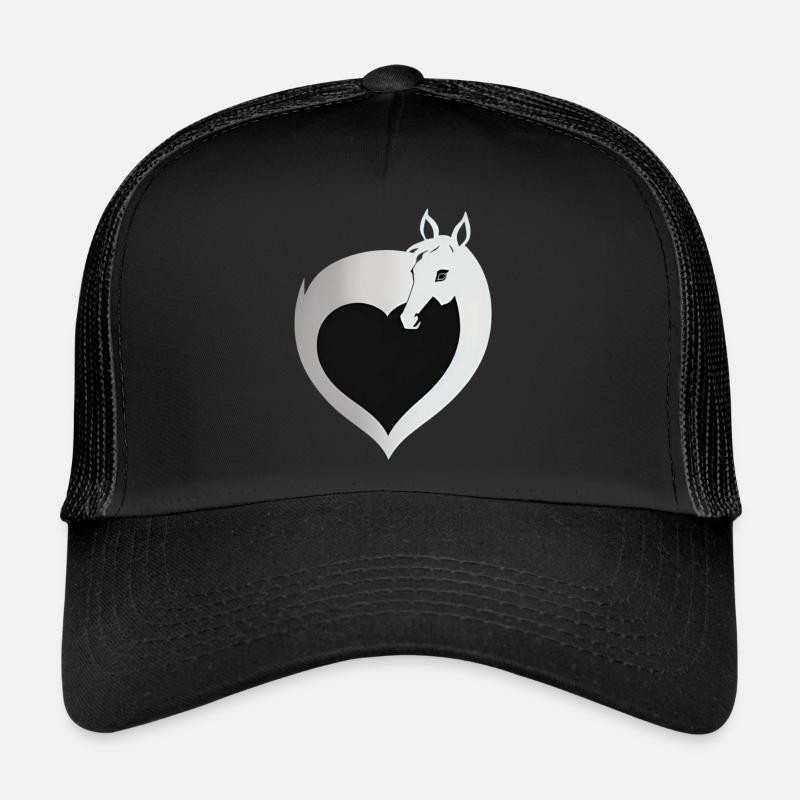 L’amour du cheval Casquette trucker 