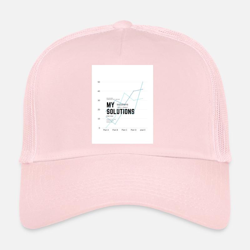 Diagramme Mes solutions Casquette trucker 