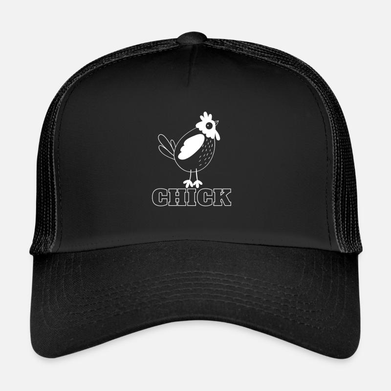Chick for Chicks - T-shirt poussin mignon Casquette trucker 