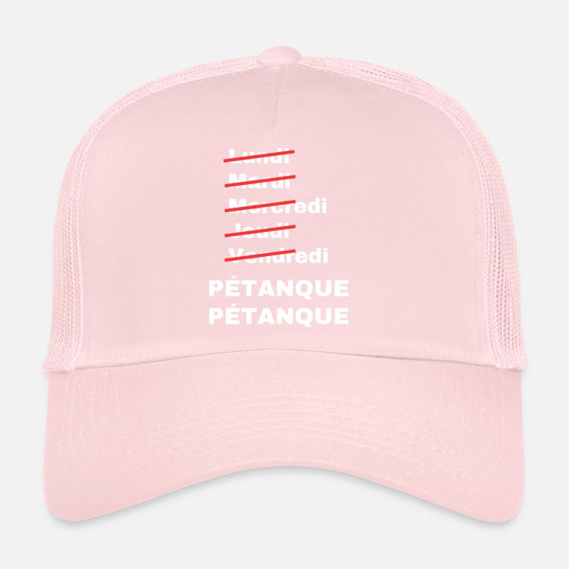 week-end pétanque Casquette trucker 