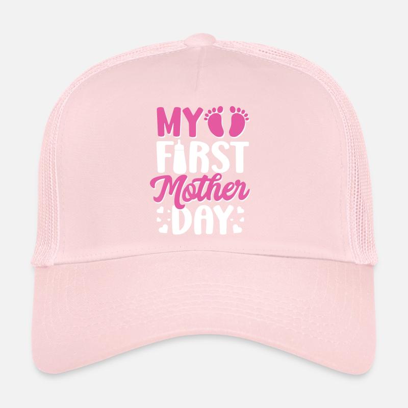Mama sein Mein erster Muttertag als Mama Trucker Cap