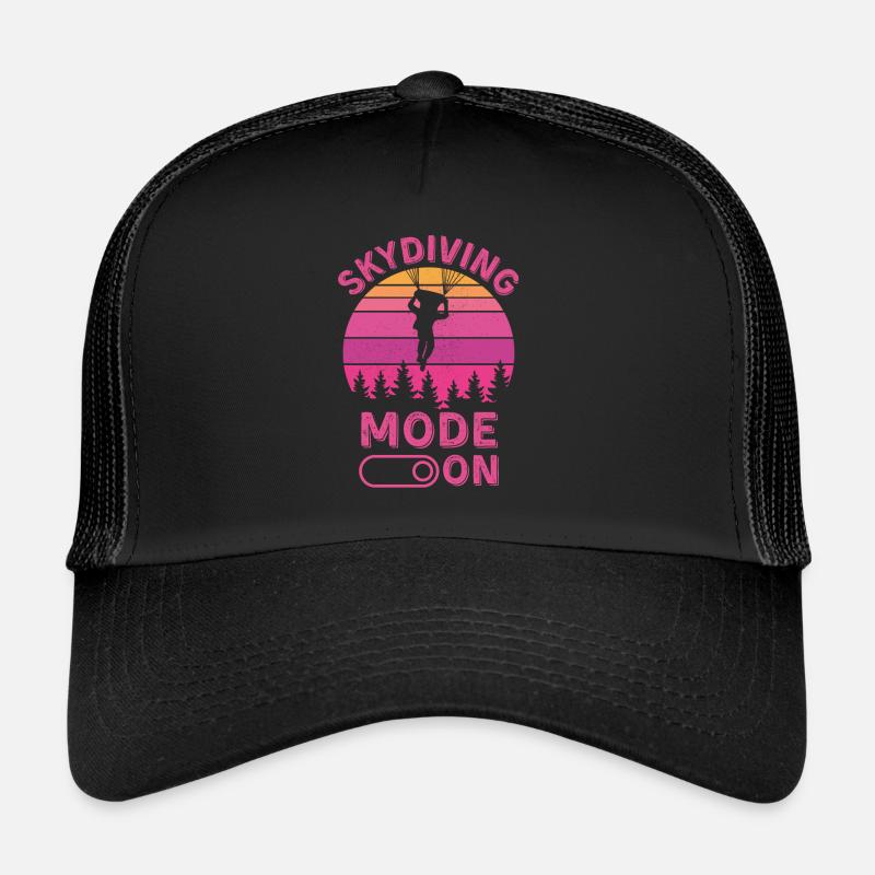 Skydiving mode on Trucker Cap