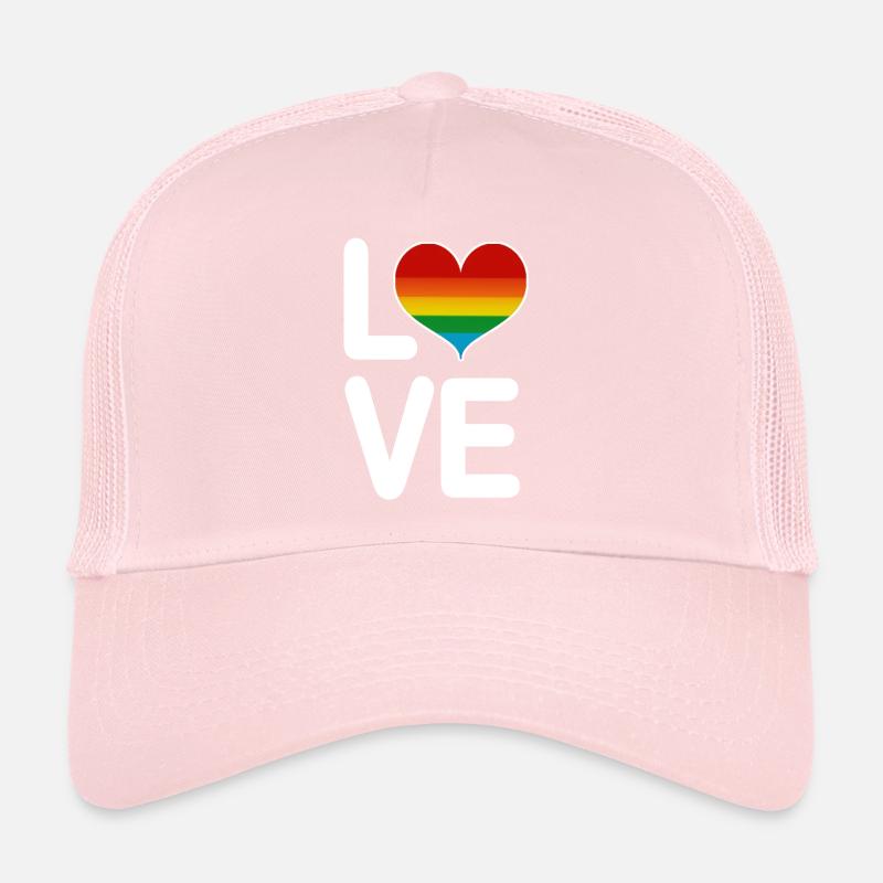 Amour LGBT Casquette trucker 