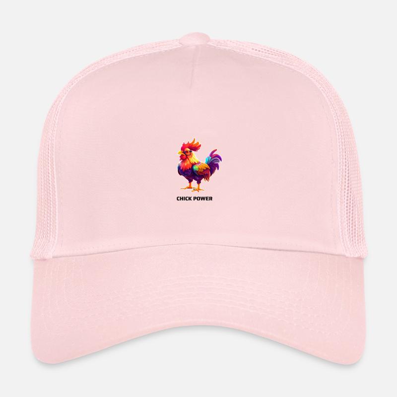 PUISSANCE CHICK Casquette trucker 