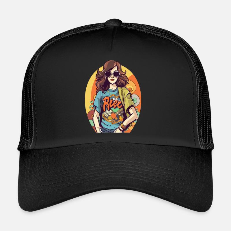 Helen Hippie Trucker Cap